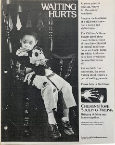adoption in the 1980s | waiting children ad