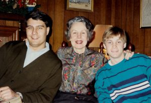 adoption in the 1990s | mom and dad with adopted older son